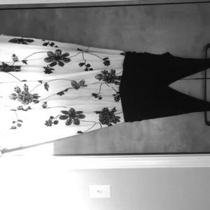 Black and White Summer Dress